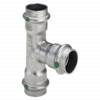 Тройник Viega Sanpress Inox нержавеющая сталь 35х22х35 мм 436001