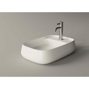 Раковина Ceramica Alice NUR 60x40x15 см Plan накладная белый глянцевый 33200101