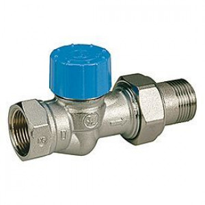 Клапан термостатический прямой Giacomini R402H 1/2 M30x1.5 хромированный R402HX003