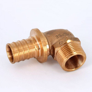 Угольник-переходник REHAU RAUTITAN RX+ 25х3/4 НР бронза 456350 Угольник-переходник REHAU RAUTITAN RX+ 25х3/4 НР бронза 456350