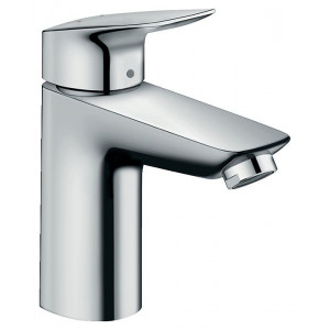 Смеситель для раковины hansgrohe Logis 100 сливной клапан Push-Open 71107000 Смеситель для раковины hansgrohe Logis 100 сливной клапан Push-Open 71107000