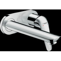 Смеситель для раковины hansgrohe Novus настенный комплект 71127000/13622180