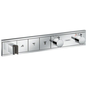 Термостат hansgrohe RainSelect скрытого монтажа для 3 потребителей с держателем хром 15356000