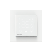 Комнатный термостат Ридан RSmart-SW Wi-Fi 230 В встраиваемый белый 088L1141R