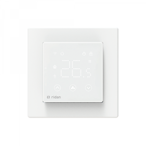 Комнатный термостат Ридан RSmart-SW Wi-Fi 230 В встраиваемый белый 088L1141R