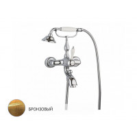Смеситель для ванны с душевым набором Margaroli Classica 1004 Old Brass RU1004AA01BR