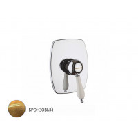 Смеситель для душа встраиваемый Margaroli Classica 1007 Old Brass RU1007AA01BR