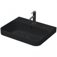 Раковина накладная Duravit Happy D.2 Plus 600х460 мм антрацит матовый 2360601300