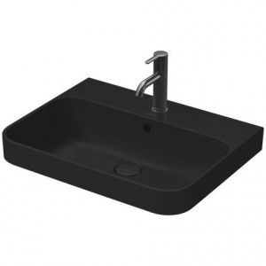 Раковина накладная Duravit Happy D.2 Plus 600х460 мм антрацит матовый 2360601300