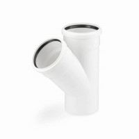 Тройник REHAU RAUPIANO Plus 40/40/87° 11231141002