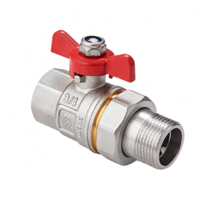 Кран шаровой Högert Technik Premium ГОСТ 1/2 НВ PN 40 бабочка с полусгоном BV92004 Кран шаровой Högert Technik Premium ГОСТ 1/2 НВ PN 40 бабочка с полусгоном BV92004