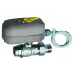 Кран шаровой двухходовой зонный FAR 1/2 НР-ВР 220 В 8 сек с ручной деблокировкой FA 300717 1208