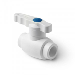 Кран шаровой PPR Pro Aqua 75 мм с ручкой PA40020 Кран шаровой PPR Pro Aqua 75 мм с ручкой PA40020