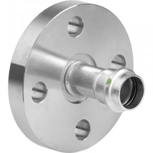 Переход фланец-пресс Viega Sanpress Inox DN20 22 мм нержавеющая сталь 593315 Переход фланец-пресс Viega Sanpress Inox DN20 22 мм нержавеющая сталь 593315