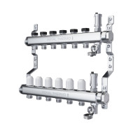 Коллектор из нержавеющей стали Royal Thermo универсальный 1x3/4 3 выхода RTE 55.003