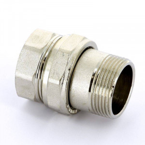 Разъемное соединение НВ Uni-Fitt прямое никелированное с O-ring 1 1/4 650N5000 Разъемное соединение НВ Uni-Fitt прямое никелированное с O-ring 1 1/4 650N5000