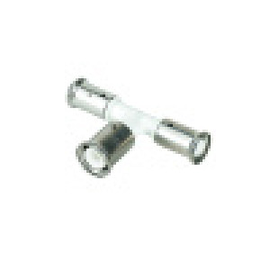 Тройник переходный Henco PVDF пресс белый 16x20x16 12PKW-162016