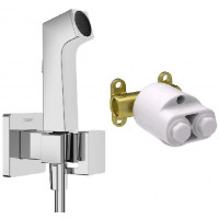 Готовый комплект гигиенического душа Hansgrohe Vernis Shape хром 29233000/29235180