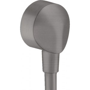 Шланговое подсоединение hansgrohe FixFit 1/2 черный хром шлифованный 27454340