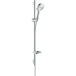 Душевой набор Hansgrohe Raindance Select E 120 3jet со штангой 90 см и мыльницей хром 26621000 Душевой набор Hansgrohe Raindance Select E 120 3jet со штангой 90 см и мыльницей хром 26621000