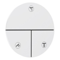 Вентиль Hansgrohe ShowerSelect Comfort S для 3 потребителей скрытый монтаж матовый белый 15558700