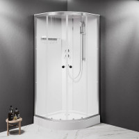 Душевая кабина AM.PM X-Joy 90х90 см без гидромассажа W94C-401-090MT