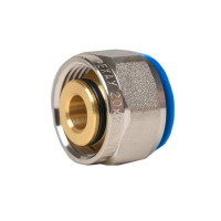 Резьбозажимное соединение REHAU RAUTITAN flex/pink 20х2,8 мм G 3/4 12663623003