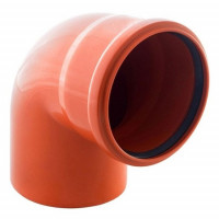 Отвод 87° Ostendorf KGB DN 110 PVC 220240