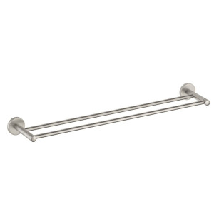 Полотенцедержатель двойной Timo Saona никель 13056/13
