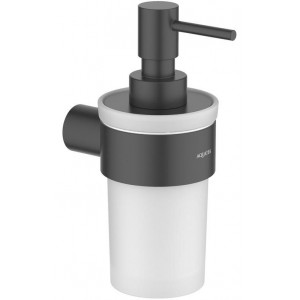 Дозатор для жидкого мыла Aquatek Лира матовый черный AQ4405MB