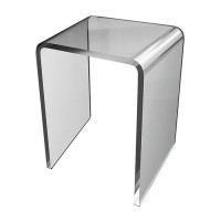 Стульчик для душевой кабины Jacuzzi 34х40х30 см прозрачный акрил 6505256A