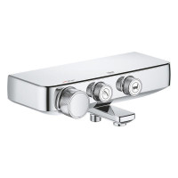 Смеситель термостатический для ванны Grohe Grohtherm SmartControl хром 34718000