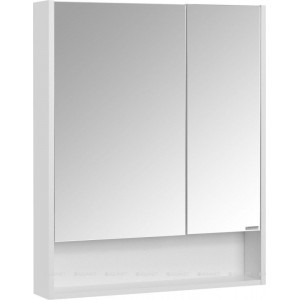 Зеркальный шкаф Aquaton Сканди 70 Белый 1A252202SD010 Зеркальный шкаф Aquaton Сканди 70 Белый 1A252202SD010