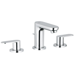 Смеситель для раковины Grohe Eurosmart Cosmopolitan на 3 отверстия хром 20187000 Смеситель для раковины Grohe Eurosmart Cosmopolitan на 3 отверстия хром 20187000