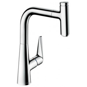 Смеситель для кухни hansgrohe Talis Select M51 223 мм выдвижной излив 73852000