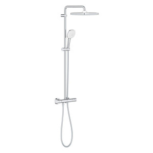 Душевая система GROHE Tempesta System 250 Cube с термостатом хром 26689001 Душевая система GROHE Tempesta System 250 Cube с термостатом хром 26689001