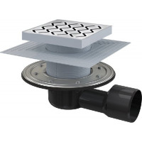 Трап для душа RAVAK SN501 105x105/50 мм нержавеющая сталь X01435