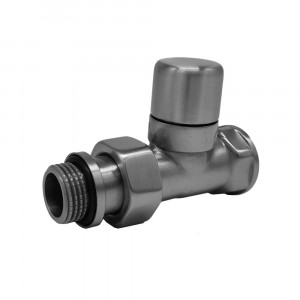 Клапан запорный прямой SR Rubinetterie Ovus 1/2 серый матовый 0454-1500VC0N Клапан запорный прямой SR Rubinetterie Ovus 1/2 серый матовый 0454-1500VC0N
