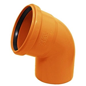 Отвод 67° Ostendorf KGB DN 110 PVC 220230 Отвод 67° Ostendorf KGB DN 110 PVC 220230