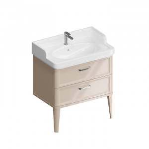 Тумба подвесная Kerama Marazzi Pompei 80 см 2 ящика камео бежевый глянцевый PO.N.80.2\CAM Тумба подвесная Kerama Marazzi Pompei 80 см 2 ящика камео бежевый глянцевый PO.N.80.2\CAM