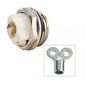 Клапан воздухоотводный ручной Giacomini 1/2 R90X003 Клапан воздухоотводный ручной Giacomini 1/2 R90X003