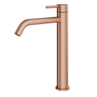 Смеситель для раковины Plumberia Selection IXO высокий 28.5 см медь брашированная XO0052RS