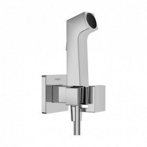 Гигиенический душ Hansgrohe Bidette E со смесителем шлангом 125 см и держателем хром 29233000 Гигиенический душ Hansgrohe Bidette E со смесителем шлангом 125 см и держателем хром 29233000