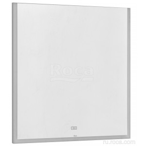 Зеркало Roca Aneto 800х850 мм LED подсветка сенсорный выключатель Белый матовый 812363000 Зеркало Roca Aneto 800х850 мм LED подсветка сенсорный выключатель Белый матовый 812363000