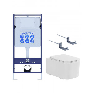 Комплект инсталляция AQUATEK Standard INS-0000012 крепеж KKI-0000002 унитаз КВАДРО AQ1515T-00 КВАДРО-T-KKI Комплект инсталляция AQUATEK Standard INS-0000012 крепеж KKI-0000002 унитаз КВАДРО AQ1515T-00 КВАДРО-T-KKI