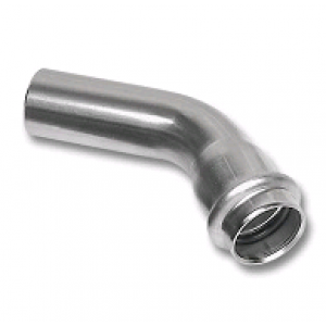 Отвод Sanha NiroPress 316L 45° 22 мм ВПр-НПр 69040223 Отвод Sanha NiroPress 316L 45° 22 мм ВПр-НПр 69040223