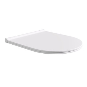 Сиденье с крышкой для унитаза Ceramica Alice FORM/UNICA тонкое с микролифтом белый матовый MC2209ES