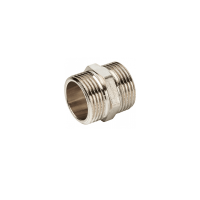 Ниппель STOUT НР-НР никелированный 3/4 SFT-0004-003434