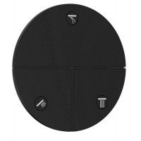 Вентиль запорный Hansgrohe ShowerSelect Comfort S на 3 потребителя черный матовый 15558670