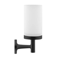 Стакан для зубных щеток подвесной Duravit Starck T черный матовый 0099314600